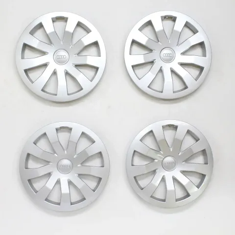 Background image for Audi A1 GB 15 Zoll Radkappen Radblenden Radzierblenden Original 82A601147 4Stk