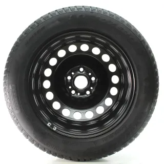 VW Touran 5T1 Winterräder Stahl Pirelli 205/60R16 96H DOT25 5QA601027C/E - Bild 5