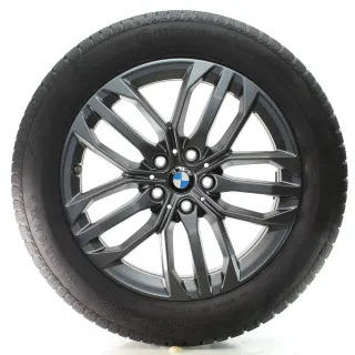 BMW X1 U11 X2 U10 Winterräder Doppelspeiche Conti 879 205/60R18 DOT25 6898046 - Bild 1
