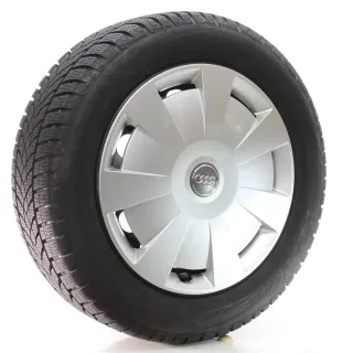 Audi A3 Cabrio Limo 8V Winterräder Stahl Goodyear 205/55R16 DOT24 8V0601027A - Bild 6