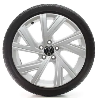 VW Golf 8 VIII CD1 Winterräder Bergamo Bridgestone 225/40R18 DOT23 5H0601025AB - Bild 2