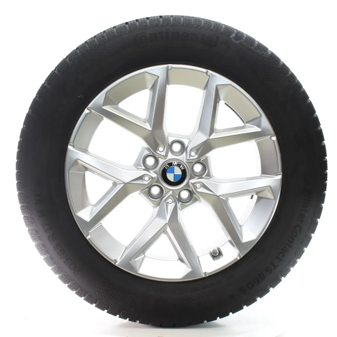 BMW X1 U11 X2 U10 Winterräder Y-Speiche 896 Continental 205/65R17 DOT24 6898299 - Bild 1