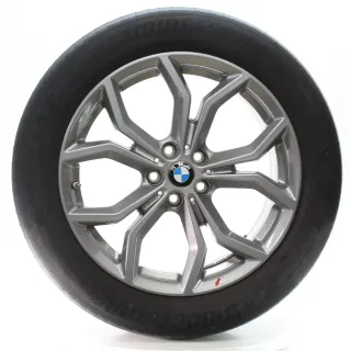 BMW X3 F97 X4 F98 Sommerräder Y-Speiche 694 Bridgestone 245/50R19 105W 6877328 - Bild 4