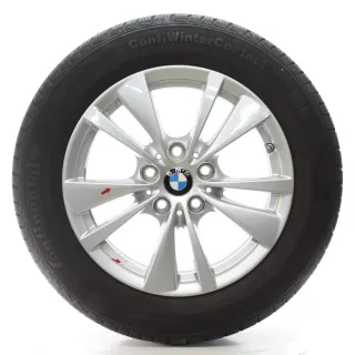 BMW 2er F45 F46 Winterräder Doppelspeiche 476 Conti 205/60R16 92H 6855085 - Bild 2