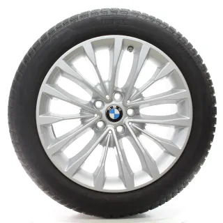 BMW 5er G30 G31 Winterräder W-Speiche 632 Pirelli 245/45R18 100V DOT23 6863418 - Bild 4