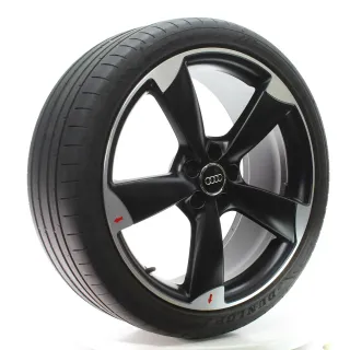Audi Q3 8UB Sommerräder Rotor Schwarz Matt Dunlop 255/35R20 DOT23 8U0601025L - Bild 6