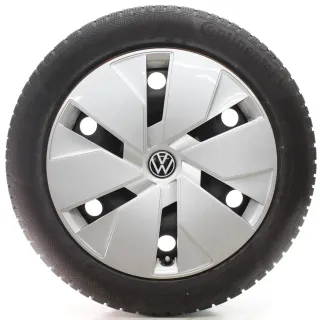 VW ID.3 E11 Winterräder Stahl Continental 215/55R18 95T 1EA601027 - Bild 1