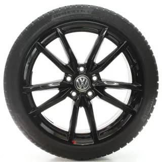 VW Golf 7 VII BA5 Winterräder Pretoria Continental 225/40R18 92V 5G0071498A - Bild 1