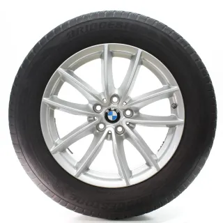 BMW X5 F95 G05 Winterräder V-Speiche 618 Bridgestone 255/55R18 - Bild 1