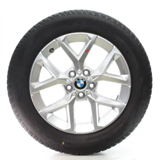 BMW X1 U11 X2 U10 Winterräder Y-Speiche 896 Conti/Pirelli 205/65R17 DOT23 689829 - Bild 4