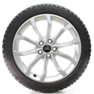 Audi A4 S4 8W Winterräder 10-Speichen V-Design Bridgestone 225/45R18 8W0601025ED - Bild 1