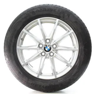 BMW 4er i4 G26 Winterräder V-Speiche 851 Silver Goodyear 225/55R17 101H 6896762 - Bild 4
