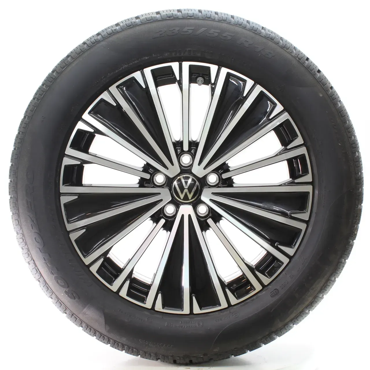 VW Tiguan CT1 Winterräder Napoli Pirelli 235/55R18 104H DOT23 571601025K - Bild 1