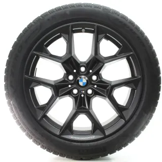 BMW 5er G60 G61 Winterräder M Y-Speiche 942 Pirelli 245/45R19 102H DOT25 5A324F4 - Bild 1