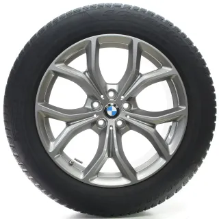 BMW X5 G05 Winterräder V-Speiche 735 Ferricgrey Pirelli 265/50R19 DOT21 6883752 - Bild 3