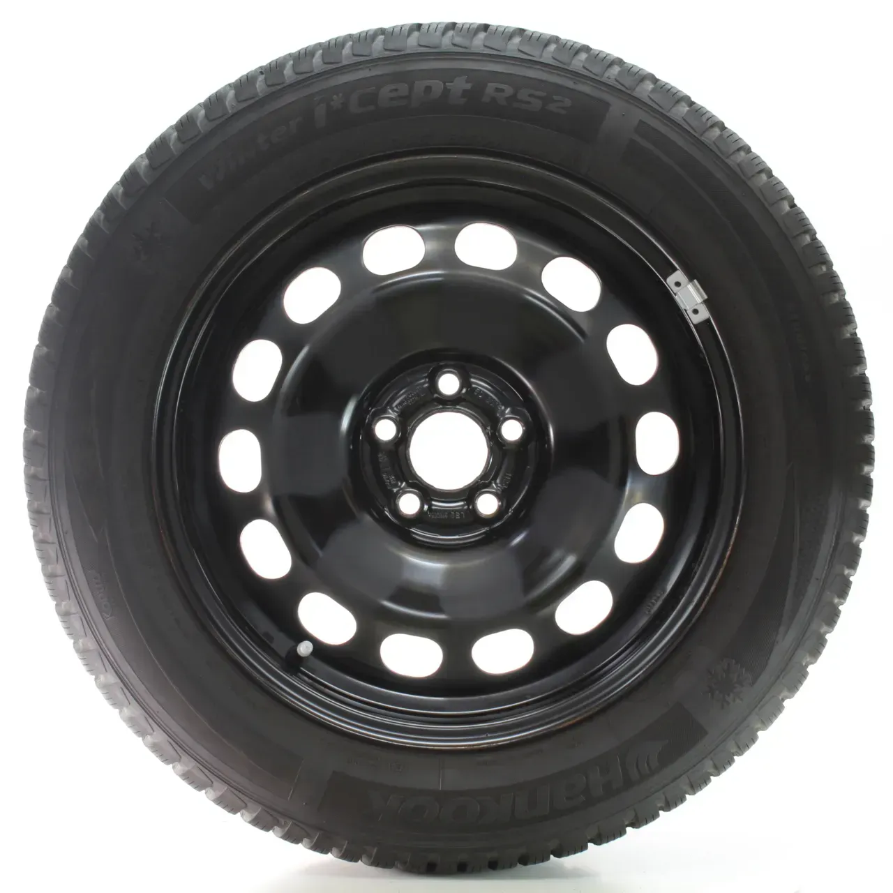 VW T-Cross C11 Winterräder Stahl Schwarz Hankook 195/60R16 DOT23 2Q0601027H/AE - Bild 1