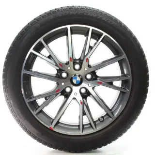 BMW 1er F40 2er F44 Winterräder Y-Speiche 489 Pirelli 195/55R17 92H 7849122 - Bild 2