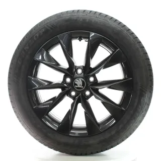 Skoda Superb IV NZ3 Winterräder Crystal Dunlop 215/55R17 98V DOT24 3P0601025AD - Bild 3