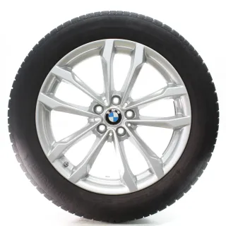 BMW X3 F97 X4 F98 Winterräder V-Speiche 691 Continental 245/50R19 DOT23 6877325 - Bild 2