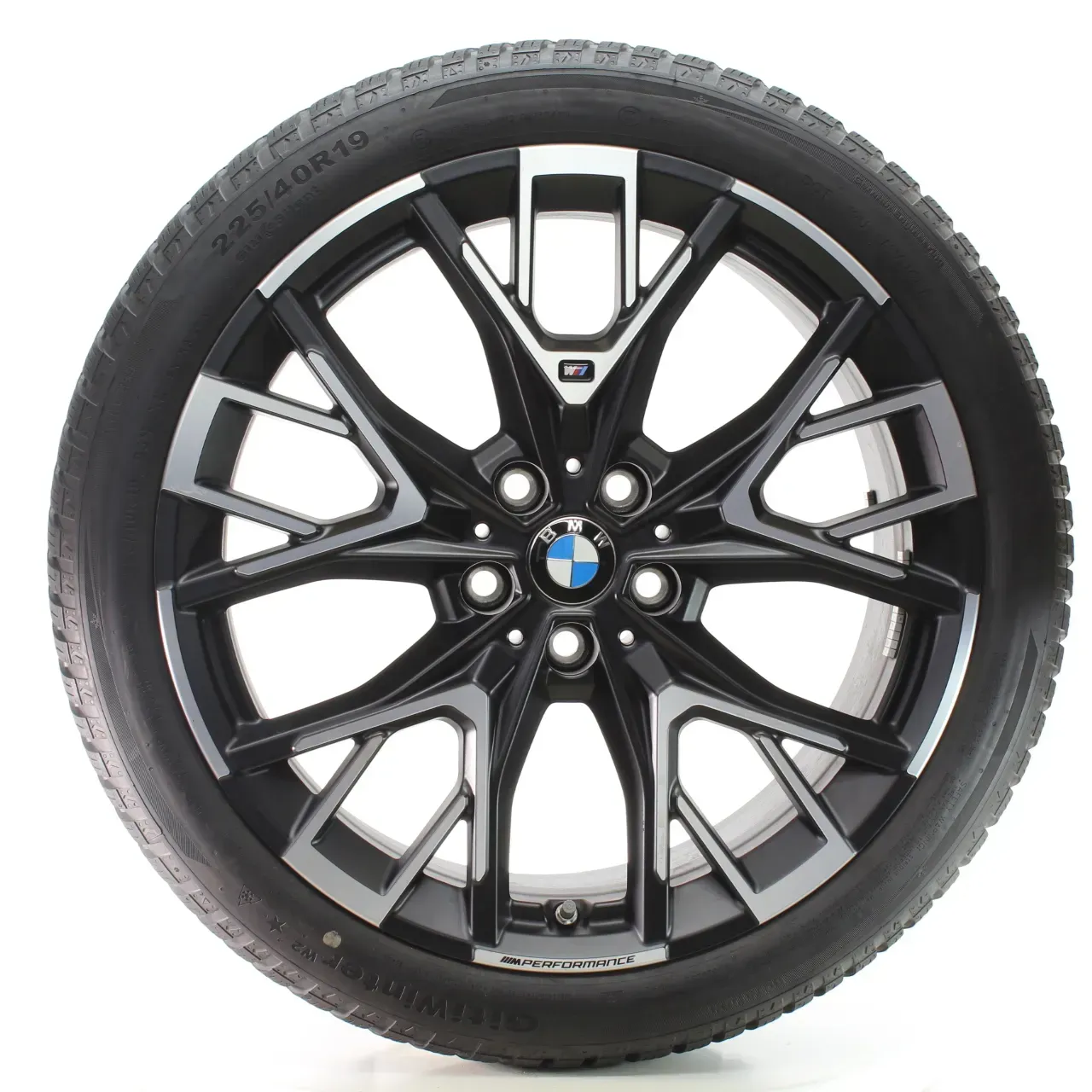 BMW 1er F70 2er GC F74 Winterräder Y-Speiche 979 M Giti 225/40R19 93H 5A45273 - Bild 1