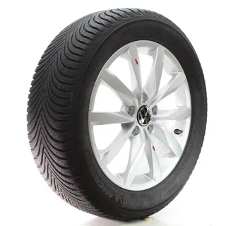 VW T-ROC A11 Winterräder Dijon Michelin Alpin 215/55R17 94V DOT22 5G0601025K - Bild 6
