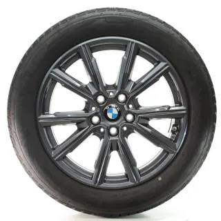 BMW 1er F70 2er F74 Winterräder V-Speiche 967 Goodyear 205/55R17 DOT25 5A45270 - Bild 2