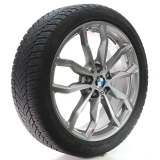 BMW 1er F40 2er F44 Winterräder Y-Speiche 711 M Goodyear205/45R18 DOT23 6877550 - Bild 6