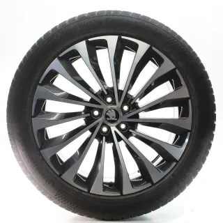 Skoda Enyaq IV 5AC Winterräder Asterion Conti 235/50-255/45R20 DOT25 5LA601025AR - Bild 1