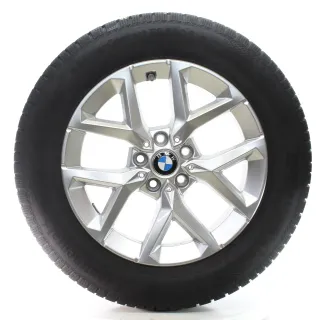 BMW X1 U11 X2 U10 Winterräder Y-Speiche 896 Continental 205/65R17 DOT24 6898299 - Bild 2
