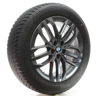 BMW X1 iX1 U11 X2 iX2 U10 Winterräder Doppelspeiche 879 205/60R18 DOT24 6898046 - Bild 6