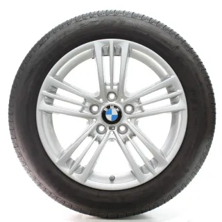 BMW X3 F25 X4 F26 Sommerräder M Sternspeiche 368 Pirelli 245/50R18 100W 7844249 - Bild 1