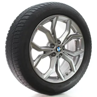 BMW X3 G01 X4 G02 Winterräder Y-Speiche 694 Pirelli 245/50R19 105V DOT23 6877328 - Bild 6