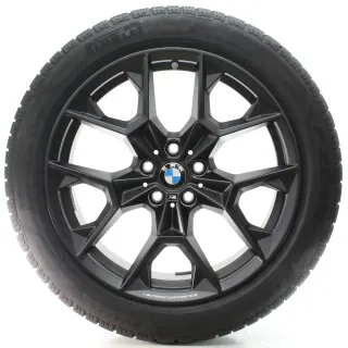 BMW 5er G60 G61 Winterräder M Y-Speiche 942 Pirelli 245/45R19 102H DOT25 5A324F4 - Bild 2