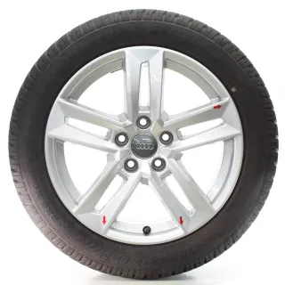 Audi A4 S4 8W Winterräder 5-Parallelspeichen Dunlop 225/50R17 DOT25 8W0601025P - Bild 2
