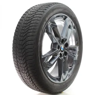 BMW X1 U11 X2 U10 Winterräder Doppelspeiche 1041 Hankook 195/55R19 DOT24 5A661A8 - Bild 6