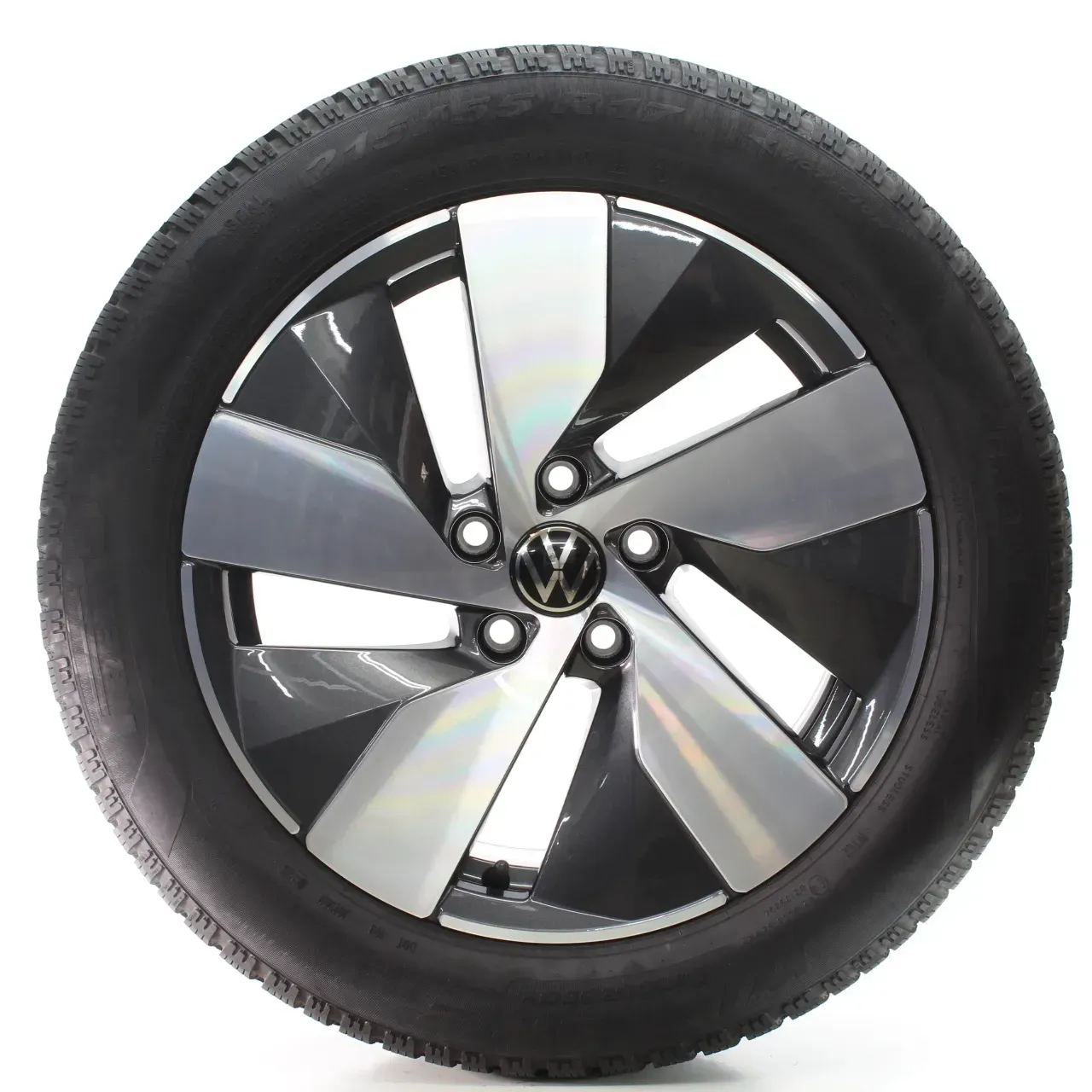 VW Passat B9 Variant CJ5 Winterräder Bologna Pirelli 215/55R17 DOT25 3J0601025K - Bild 1