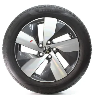VW Passat B9 Variant CJ5 Winterräder Bologna Pirelli 215/55R17 DOT25 3J0601025K - Bild 4