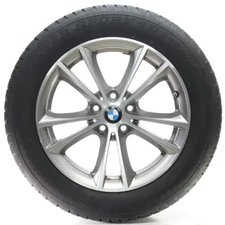 BMW 5er G30 G31 Winterräder V-Speiche 631 Dunlop 225/55R17 97H DOT24 6863417 - Bild 3