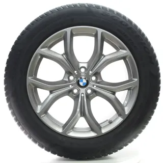BMW X5 G05 Winterräder V-Speiche 735 Ferricgrey Pirelli 265/50R19 DOT21 6883752 - Bild 2