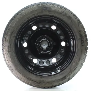 VW Touran 5T1 Winterräder Stahl Pirelli 205/60R16 96H DOT25 5QA601027C - Bild 5