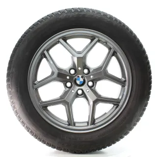 BMW 5er G60 G61 Winterräder Y-Speiche 932 Pirelli 225/55R18 102H DOT25 5A324D5 - Bild 4