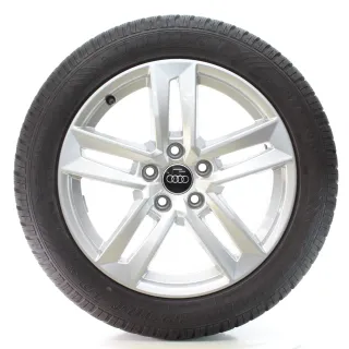 Audi A4 S4 8W Winterräder 5-Parallelspeichen Dunlop 225/50R17 DOT24 8W0601025P - Bild 1
