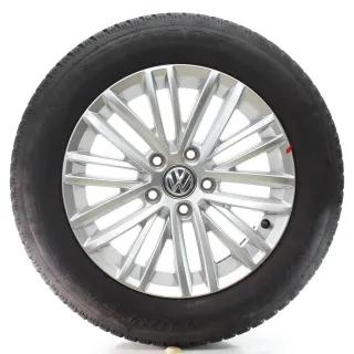 VW Golf VII 5G Winterräder Fortaleza Dunlop 205/60R16 96H DOT23 5G0601025AT - Bild 1