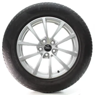 Audi A6 F2 C8 Winterräder 10-Speichen Pirelli 225/60R17 99H DOT24 4K0601025 - Bild 1