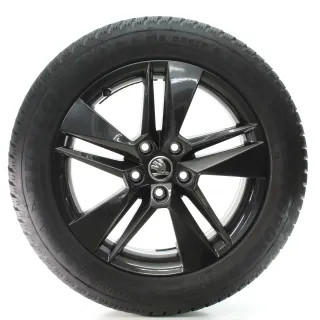 Skoda Superb III 3V Winterräder Markab Dunlop 215/55R17 98V DOT23 3V0601025BG - Bild 3