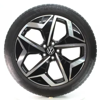 VW ID.3 E11 Winterräder Andoya Schwarz Continental 215/50R19 93T 10A601025/H - Bild 1