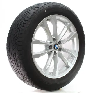 BMW X3 F97 X4 F98 Winterräder V-Speiche 691 Bridgestone 245/50R19 DOT23 36877325 - Bild 6
