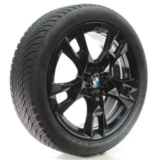 BMW 1er F70 Winterräder M Sternspeiche 968 Goodyear 195/50R18 93H DOT25 5A45271 - Bild 6