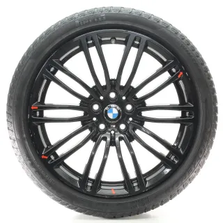 BMW 5er G30 G31 Winterräder M 664 Jet Black Uni 245/40-275/35R19 DOT21 7856925-6 - Bild 4