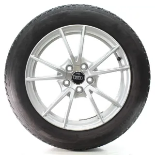 Audi A5 FU B10 Winterräder 5-Doppelspeichen Goodyear 215/55R17 DOT24 8B360102 - Bild 2